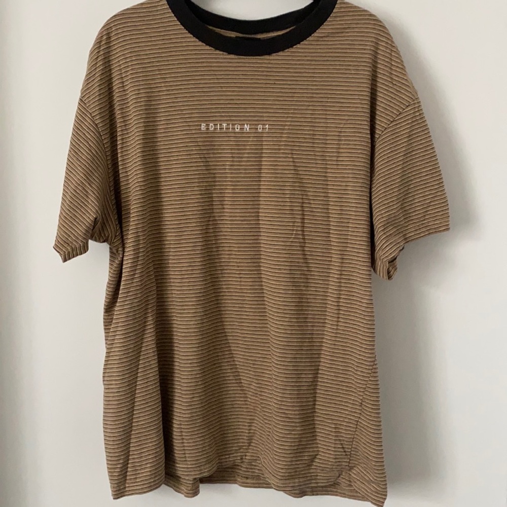 stripped T-shirt size L